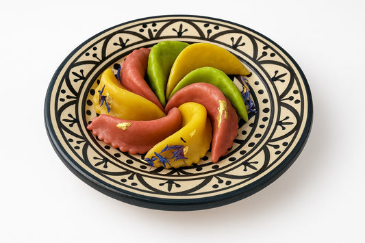 Kaab Ghzal whit 3 flavors ( Lemon,Pistachio,Raspberry)