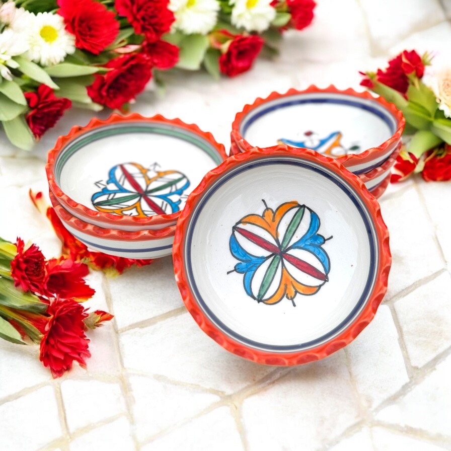 Moroccan bowls set of 6