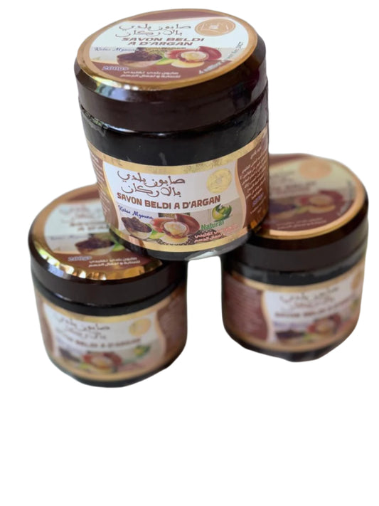 Moroccan Beldi Soap with Argan Oil – Traditional Hammam Soap