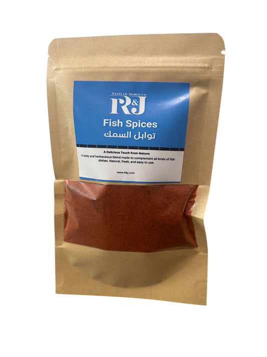 Moroccan Fish Spice Blend – Fresh & Authentic Seafood Seasoning